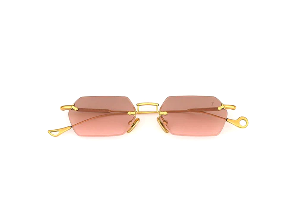 Tank Rimless Rectangle Sunglasses