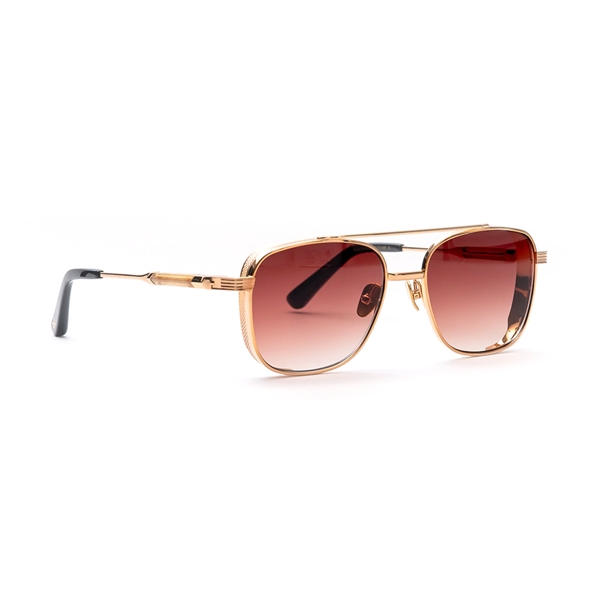 Imperial Gold-Plated Aviator Sunglasses