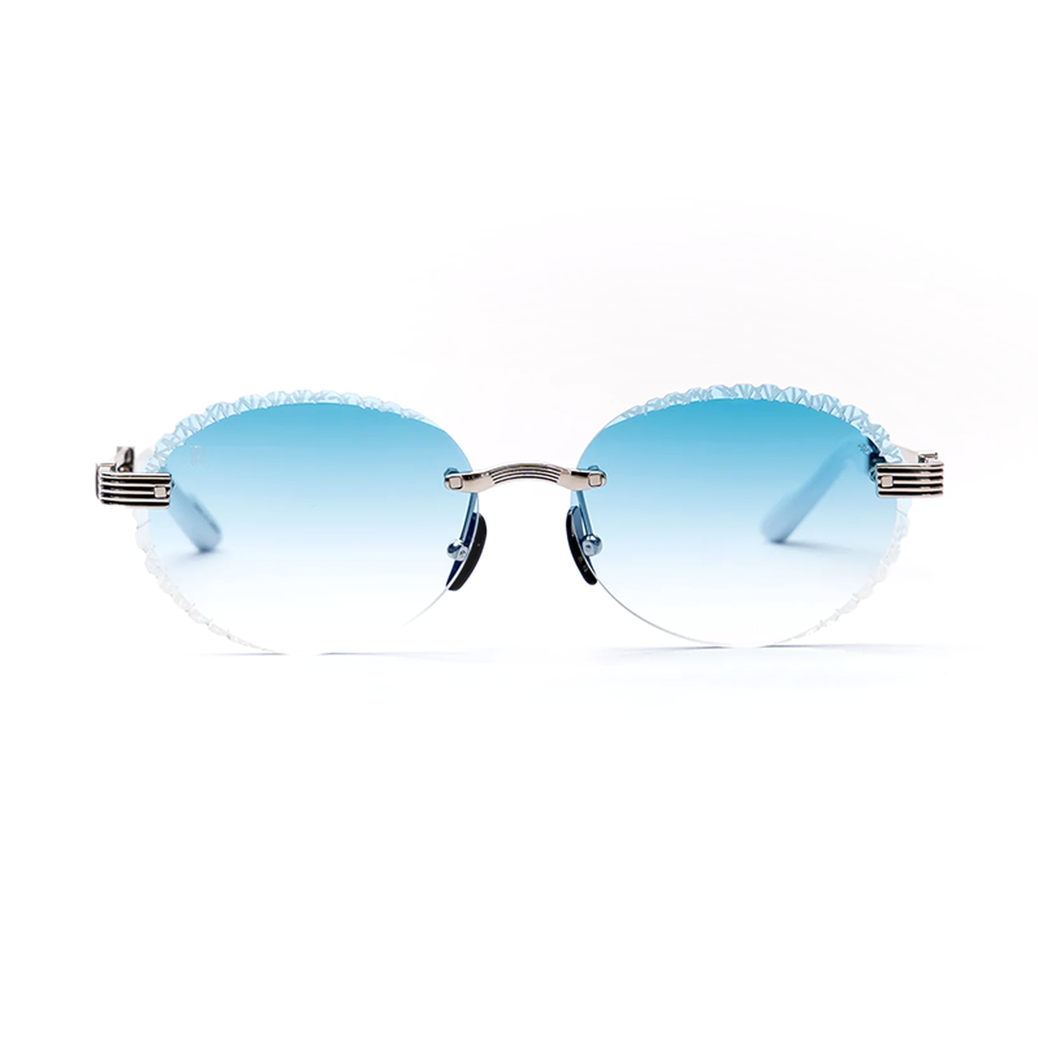 XVI Titanium Rimless Sunglasses