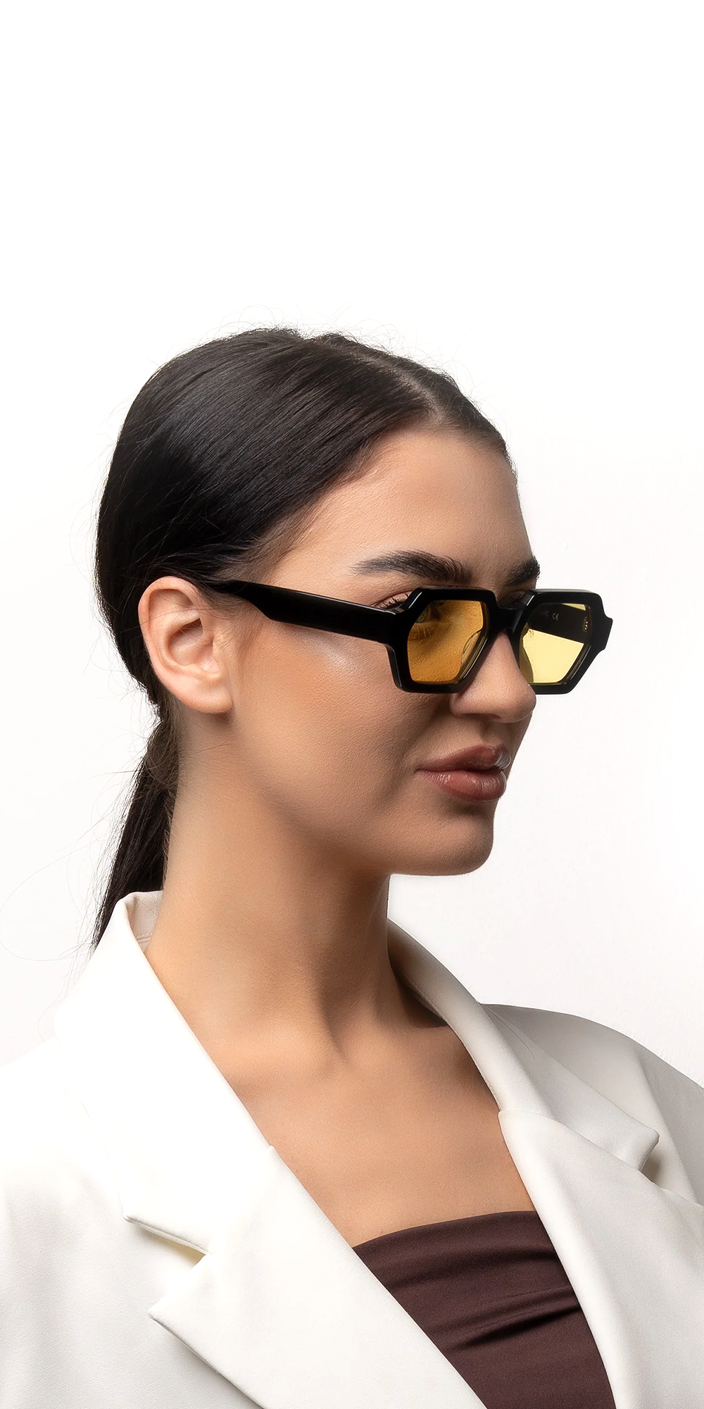 Sibel Bold Geometric Sunglasses