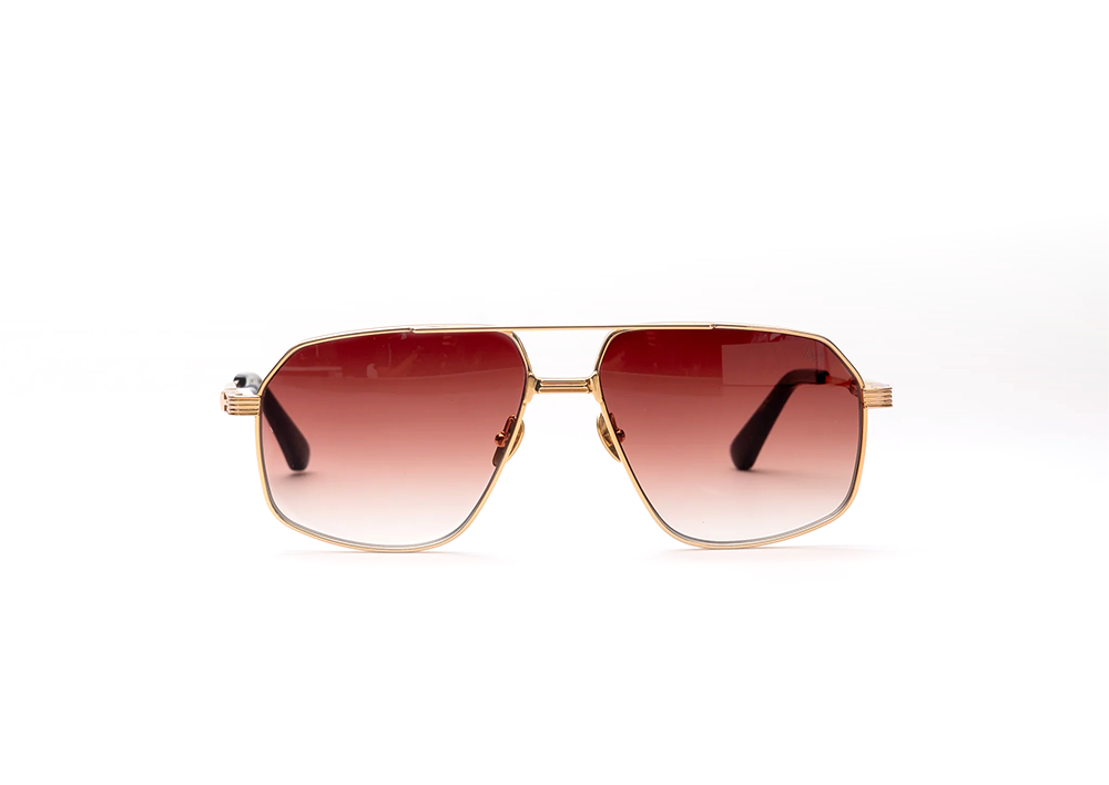 Regent Pilot Sunglasses Gold-Plated