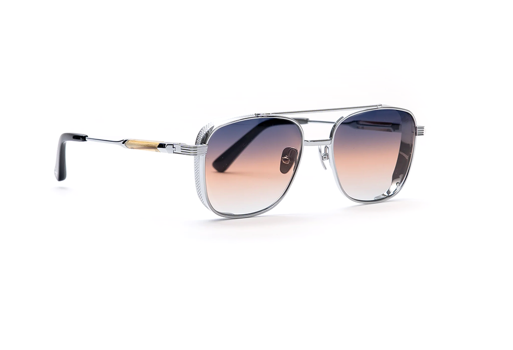 Imperial Gold-Plated Aviator Sunglasses