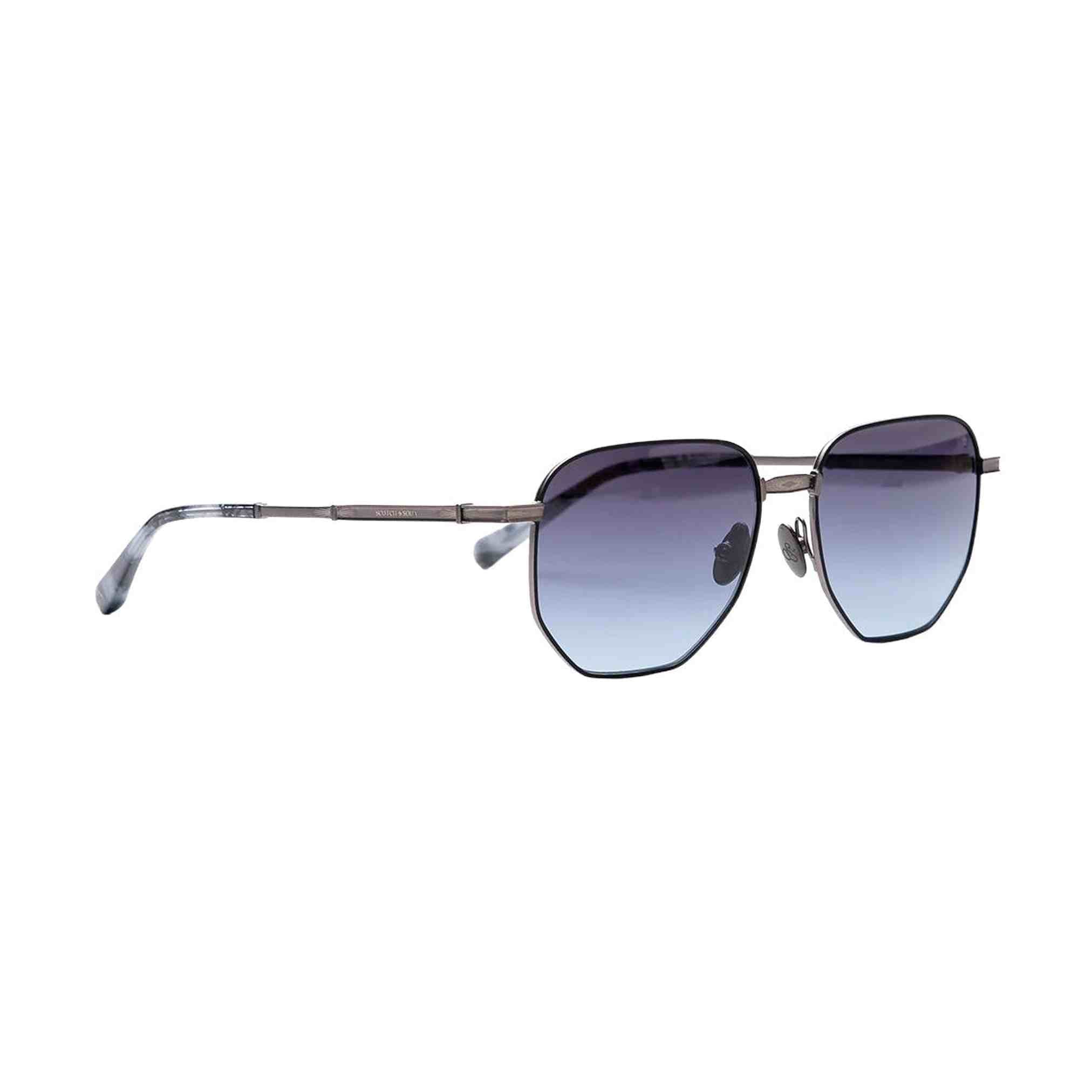 Finn Hexagonal Metal Sunglasses