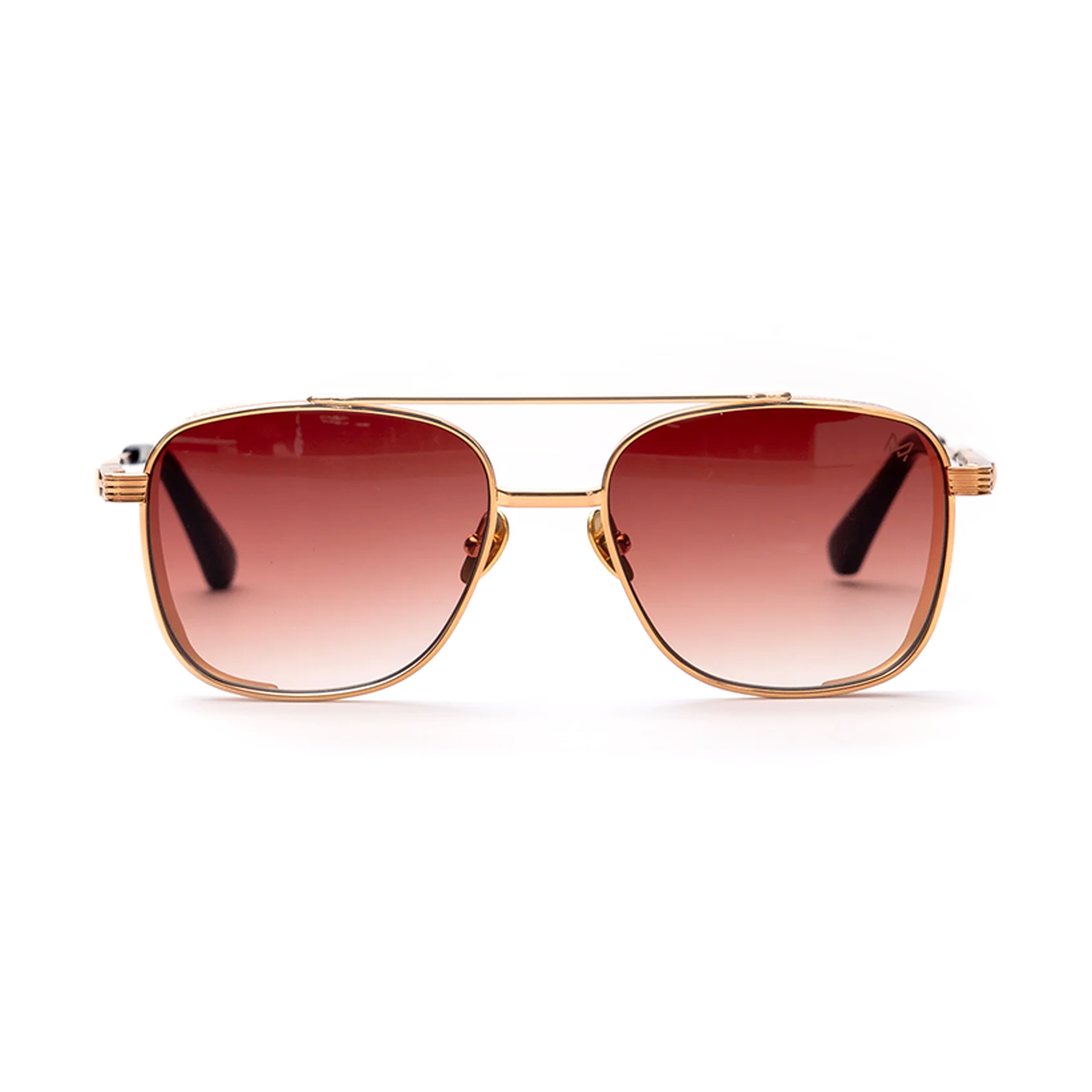 Imperial Gold-Plated Aviator Sunglasses