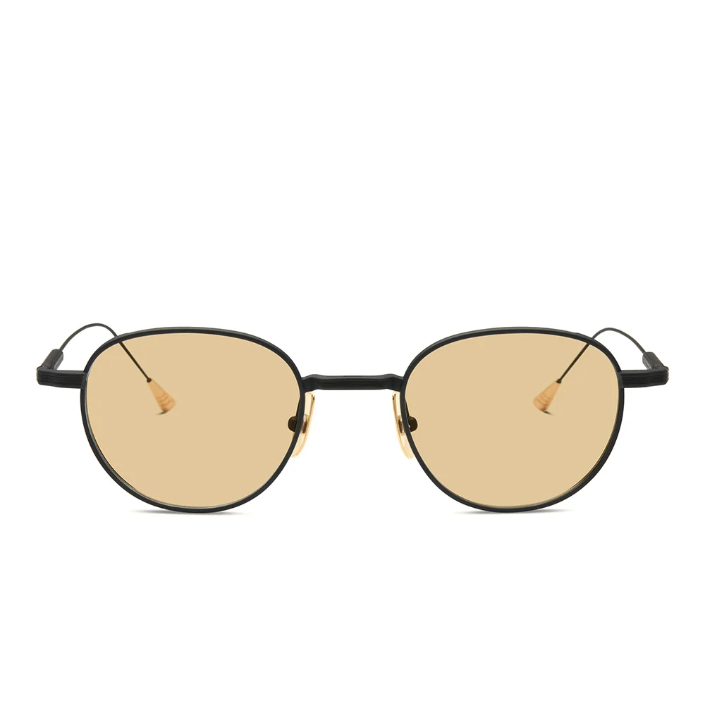 No Time To Die Titanium Round Sunglasses