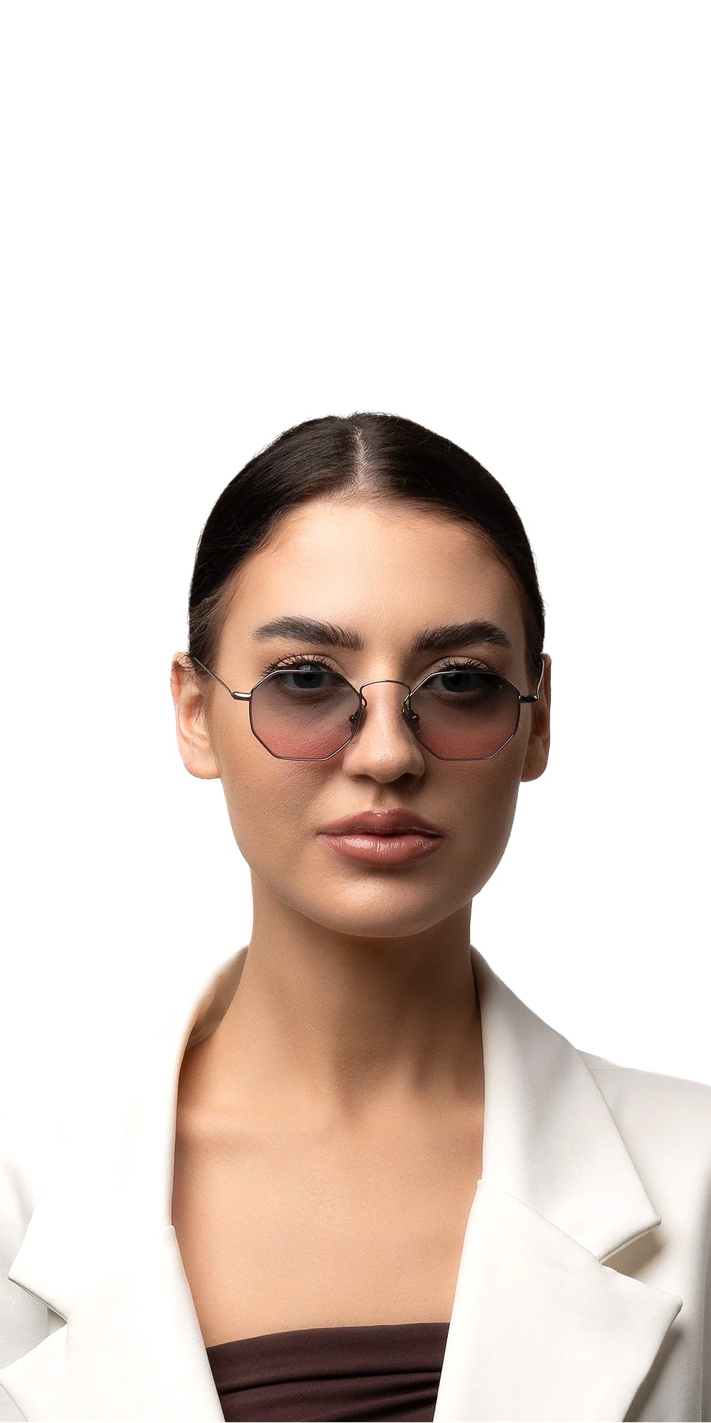 Claire Octagon Sunglasses Unisex