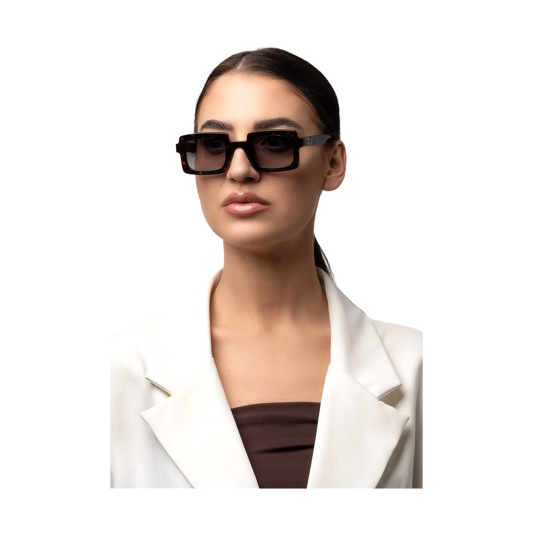 نظارات شمسية أكسل بولد مستطيلة الشكل من الأسيتات