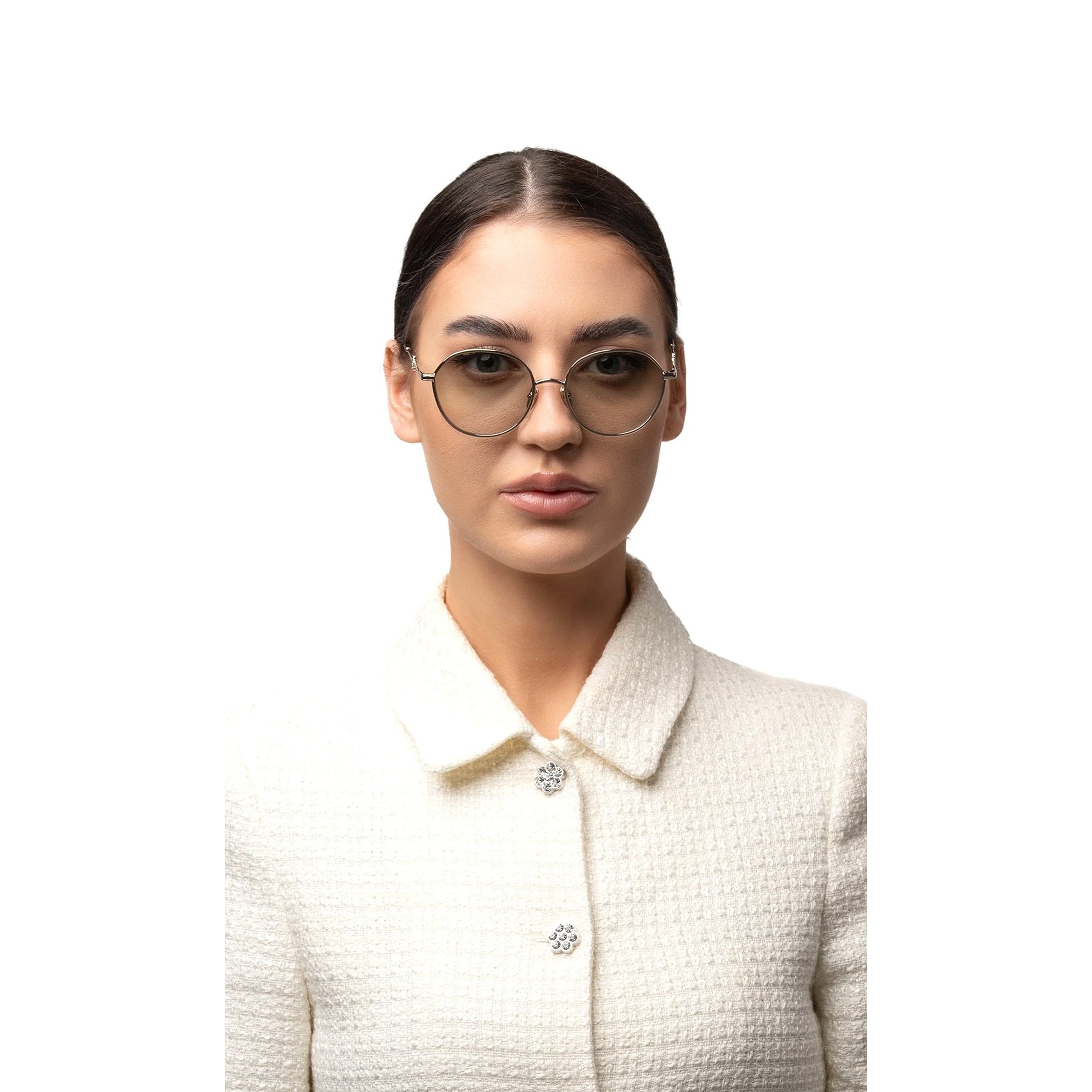 Jardin Round Gradient Sunglasses Women