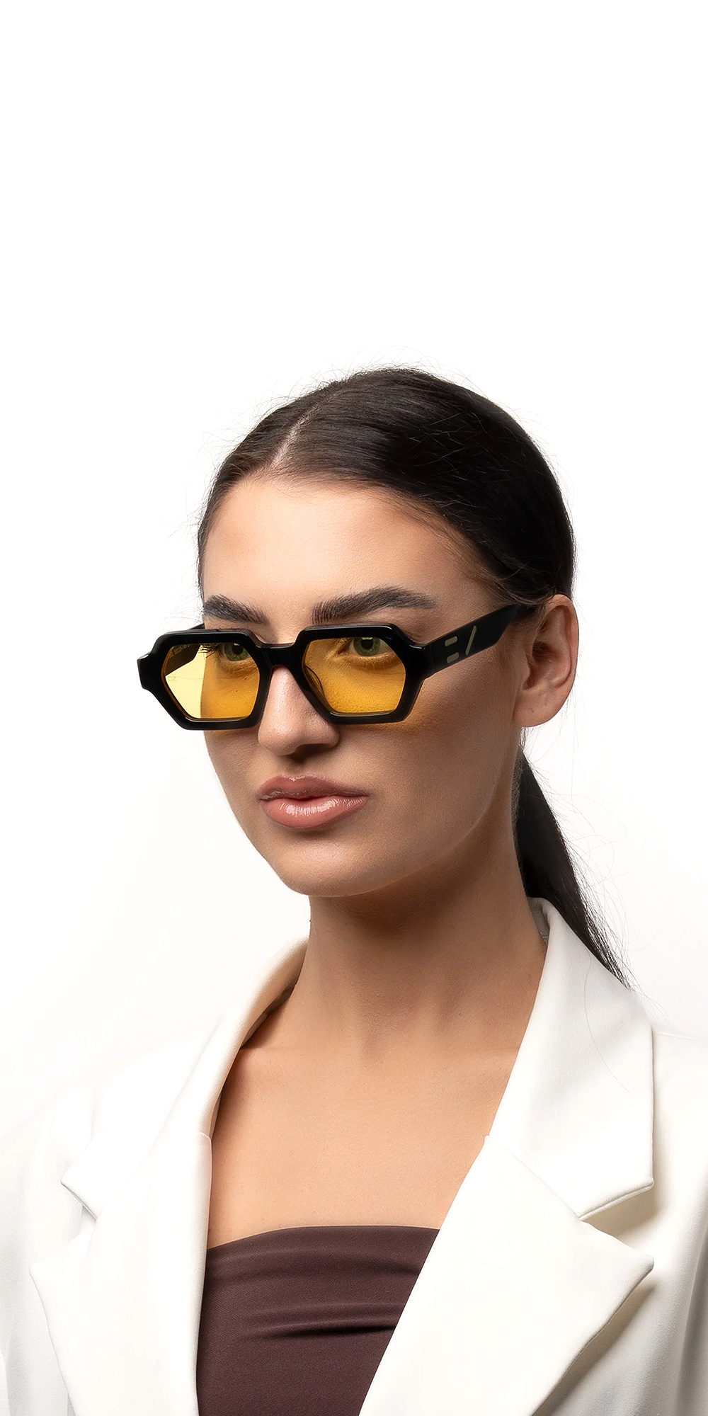 Sibel Bold Geometric Sunglasses