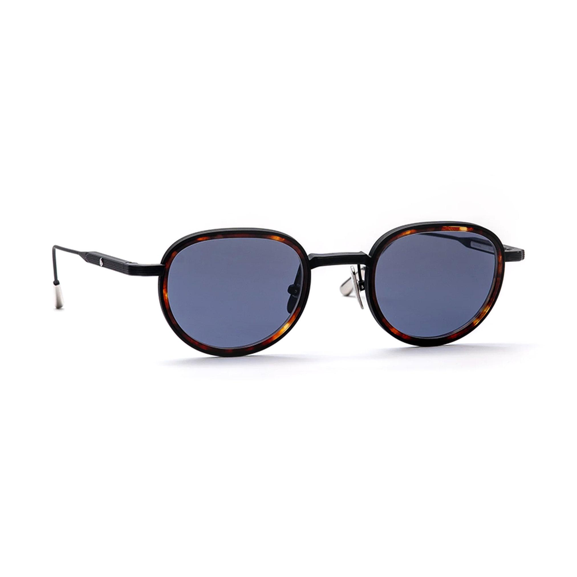 نظارات شمسية دائرية من باناش مصنوعة من الذهب عيار 18 قيراطًا