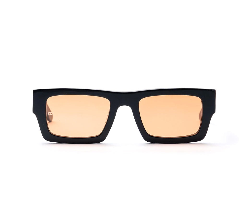 Antoine Black Bold Rectangle Sunglasses