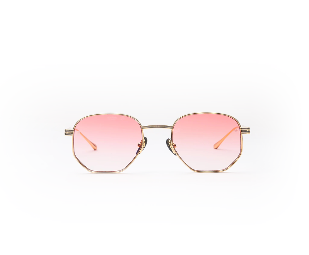 XI Gold Titanium Sunglasses