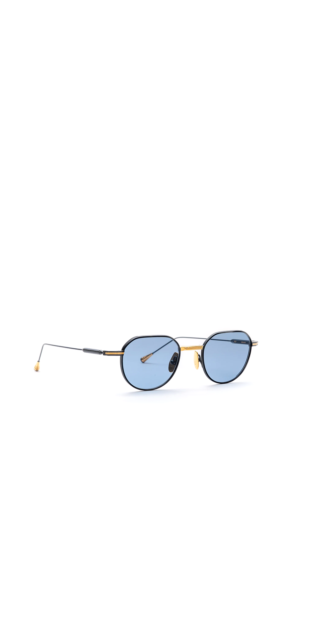 Mirage Titanium Round Sunglasses