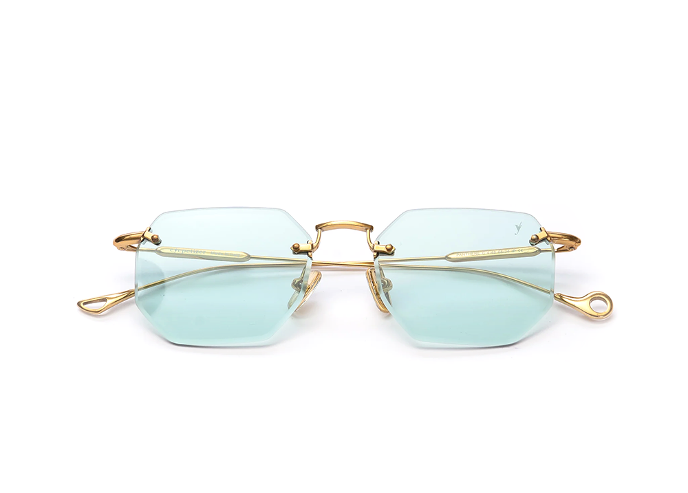 Panthere Rimless Geometric Sunglasses