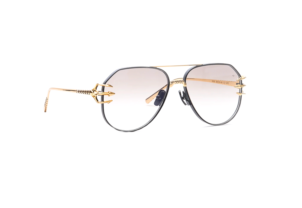 XXIX Gold 18K Pilote Sunglasses