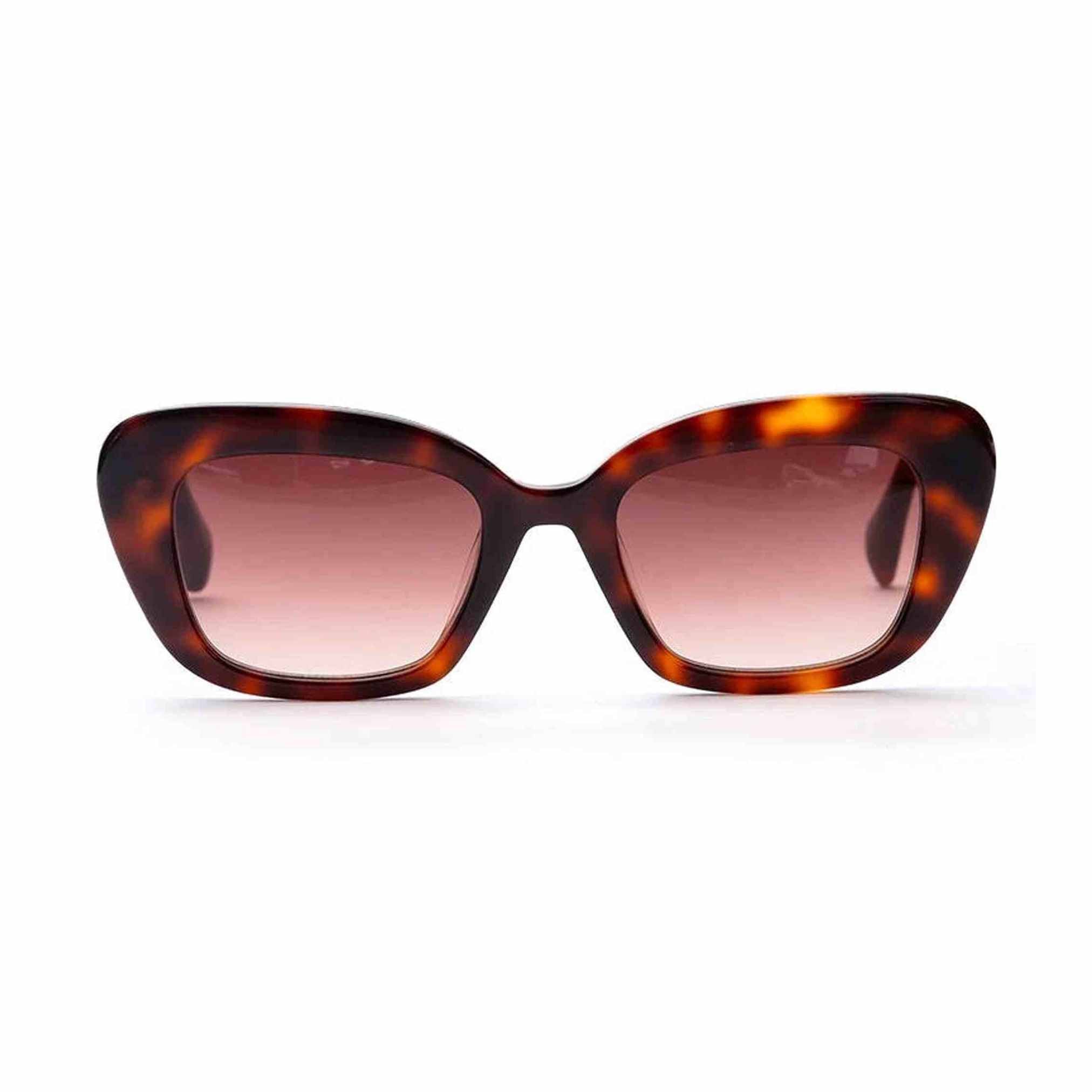 Ambre Tortoise Cat-Eye Sunglasses