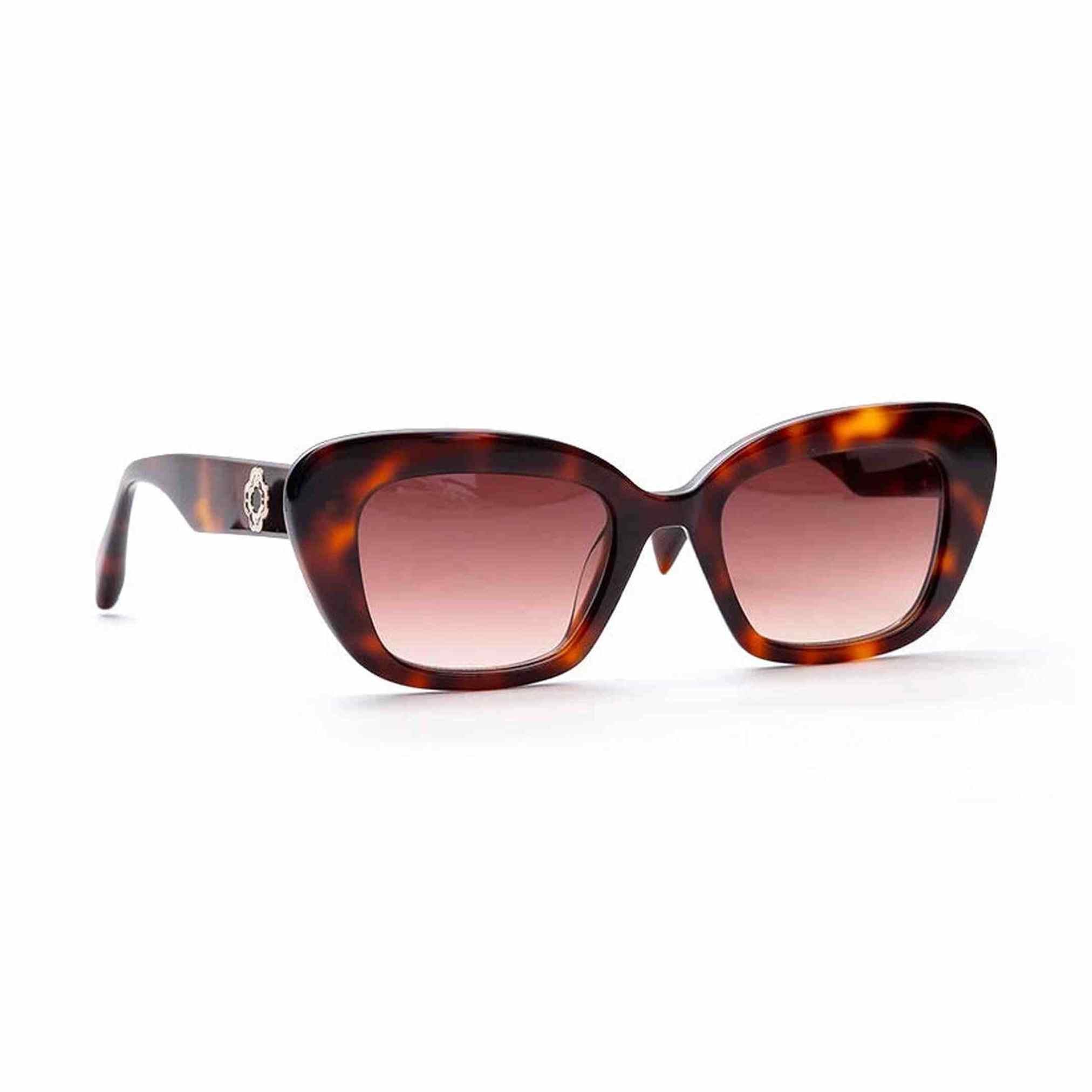 Ambre Tortoise Cat-Eye Sunglasses
