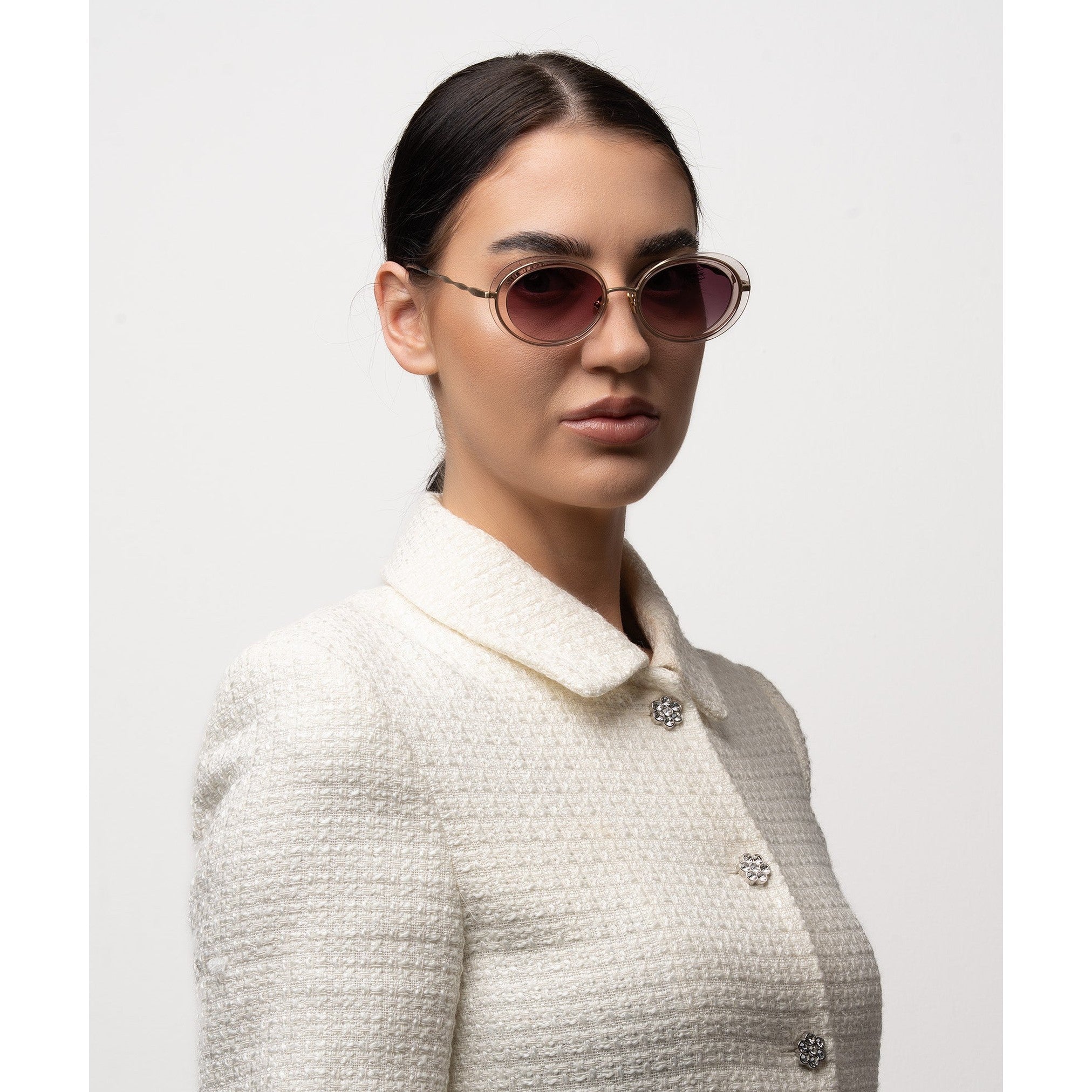 إيلا - نظارة شمسية بلون بلوش كريستال متدرج