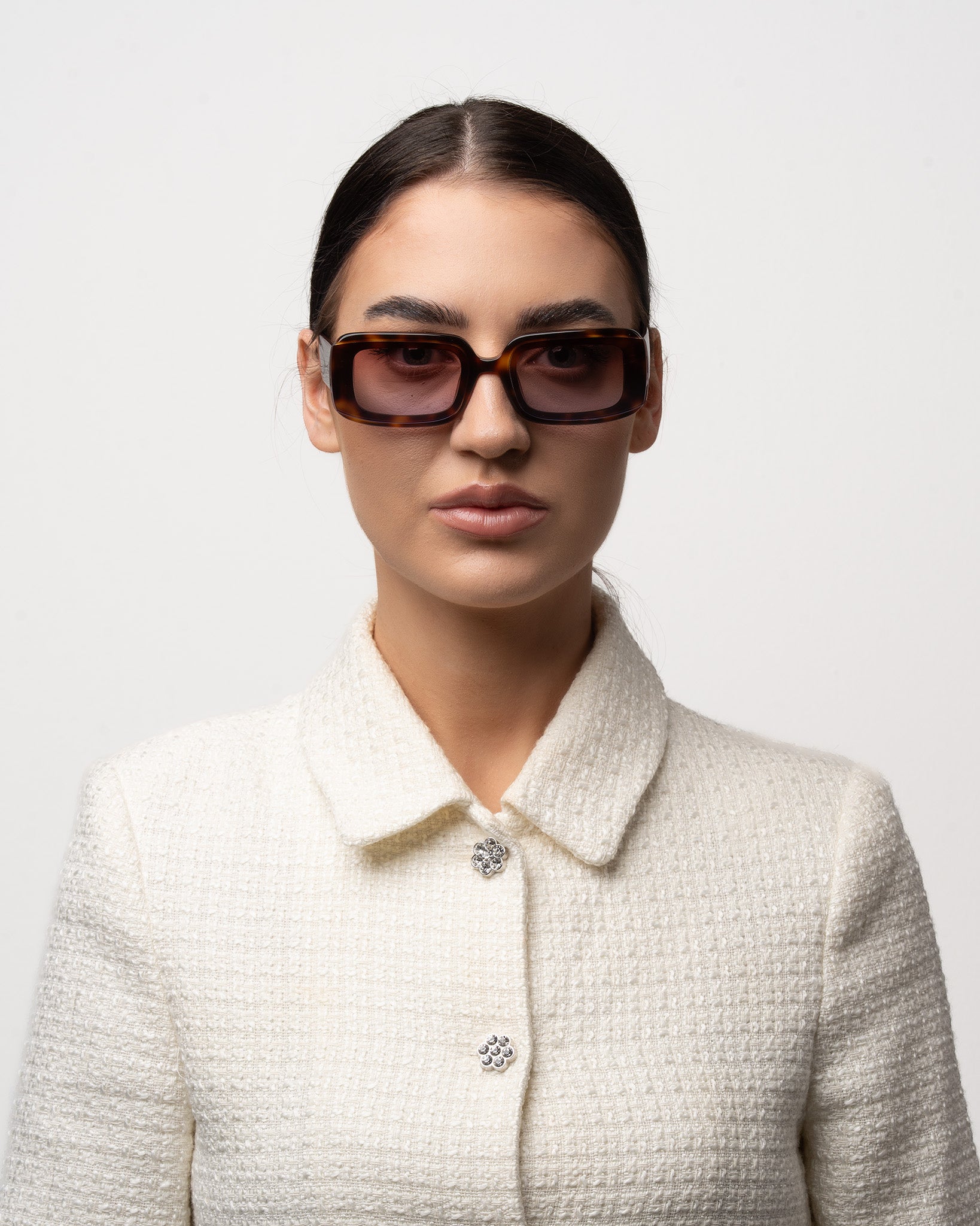 Camille Rectangle Sunglasses Women