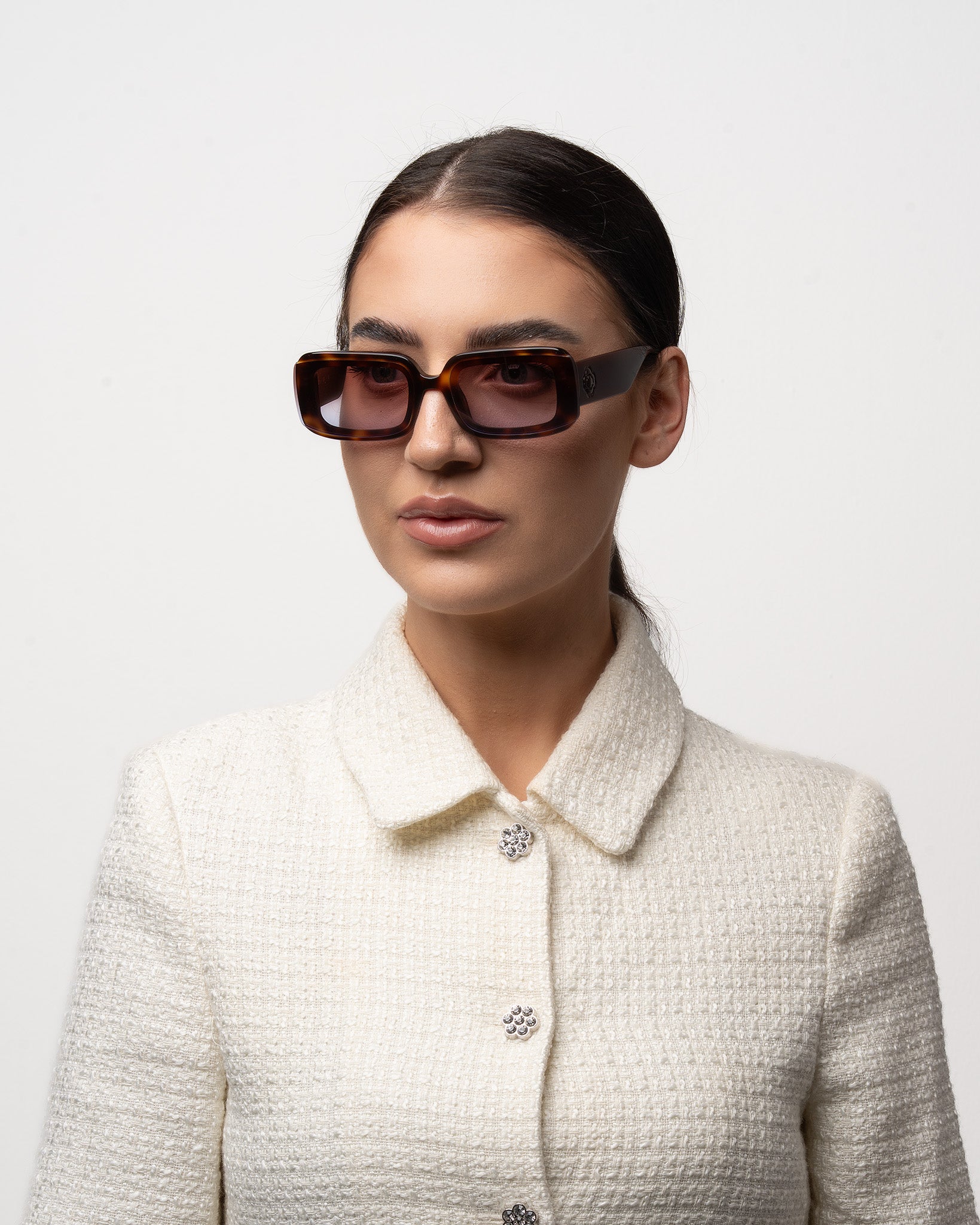 Camille Rectangle Sunglasses Women