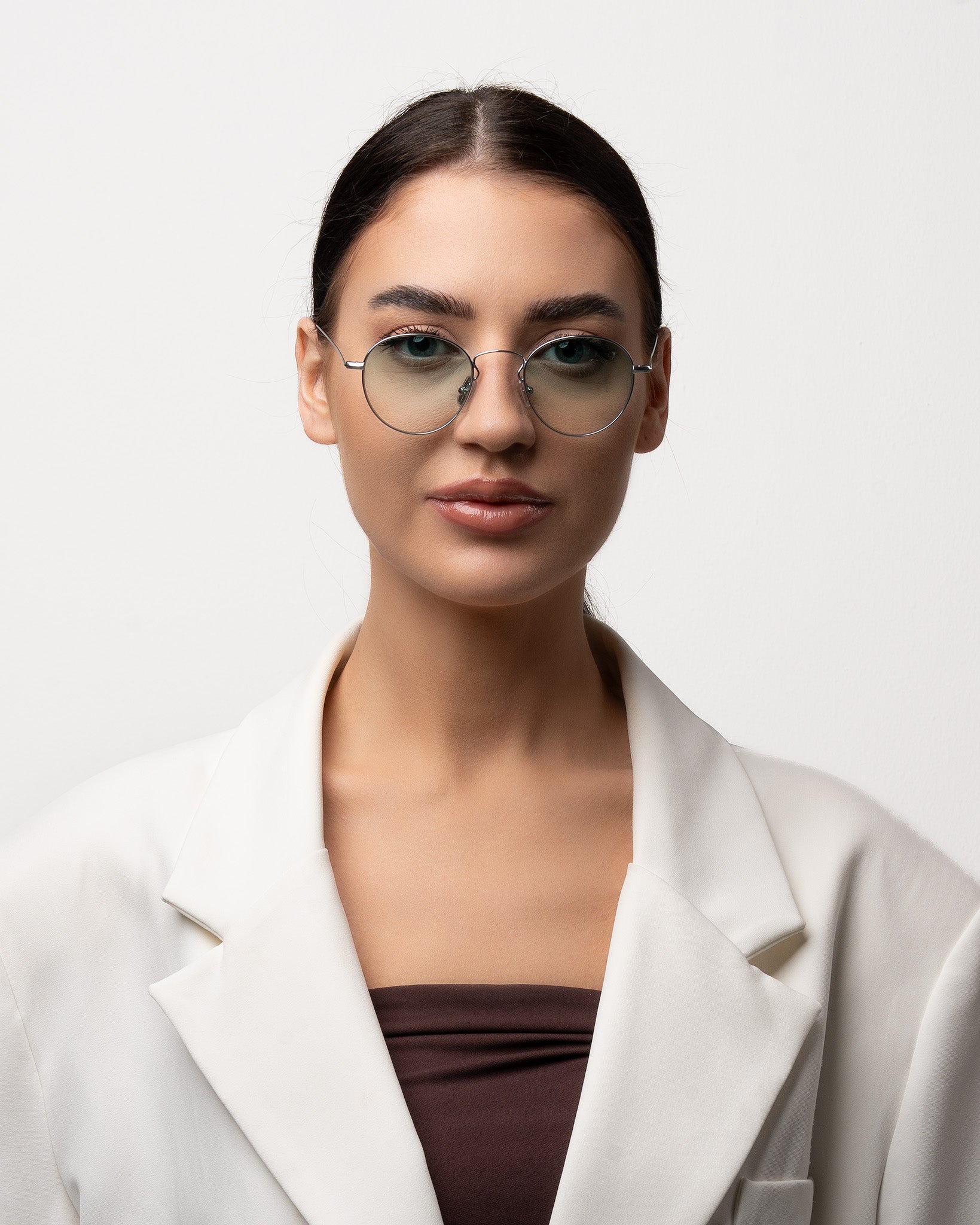 Julien Round Metal Sunglasses