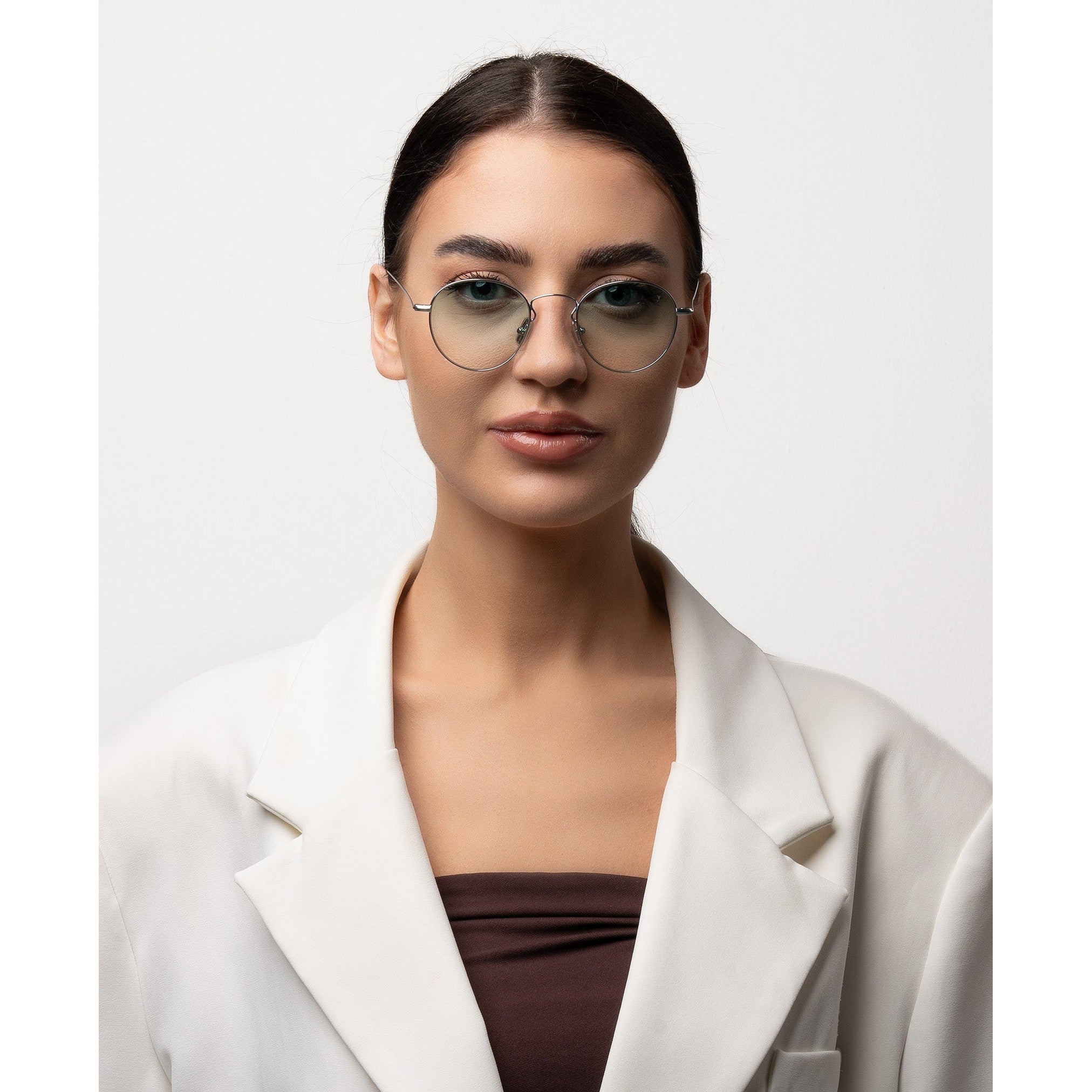 نظارات شمسية جوليان المعدنية المستديرة