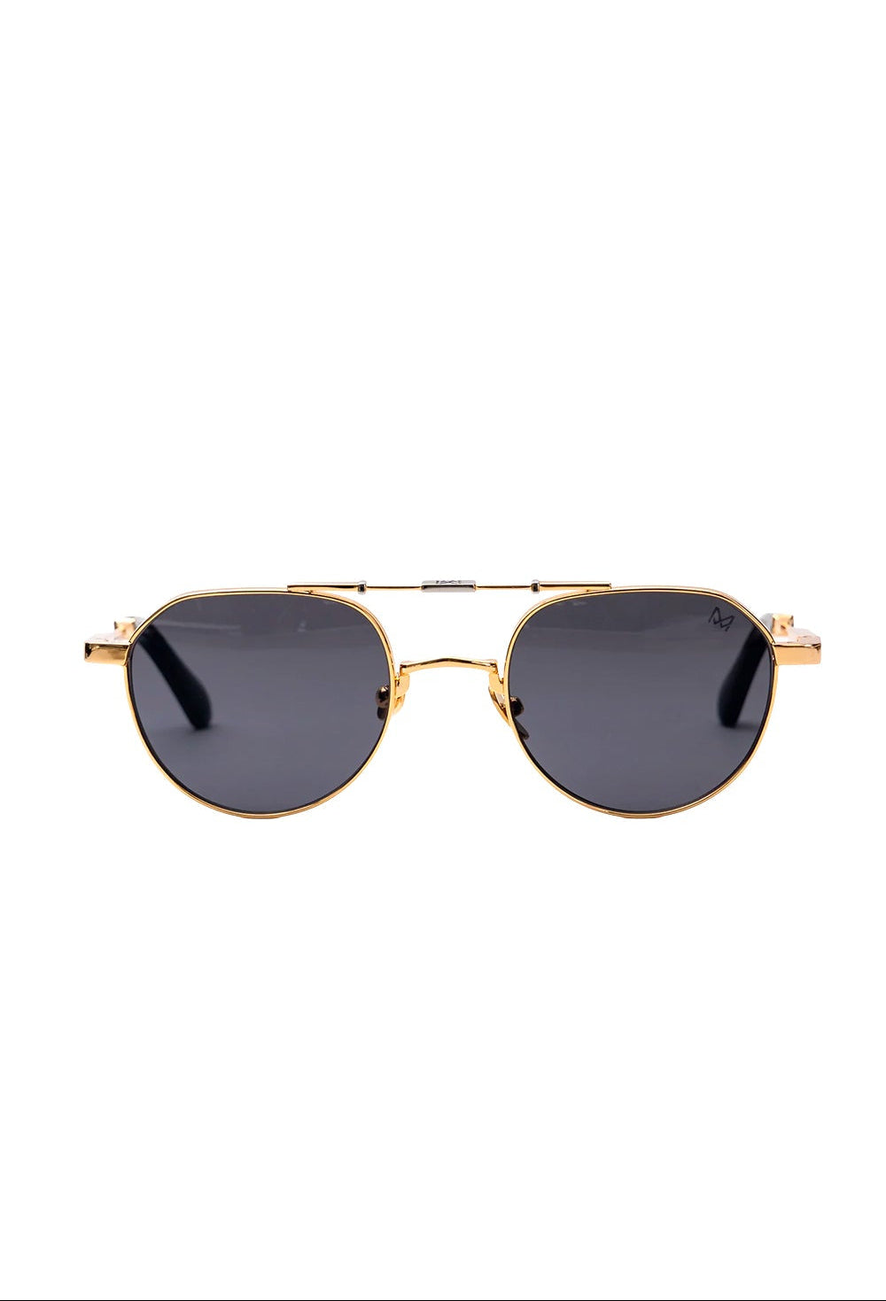 Golden Aviator Sunglasses