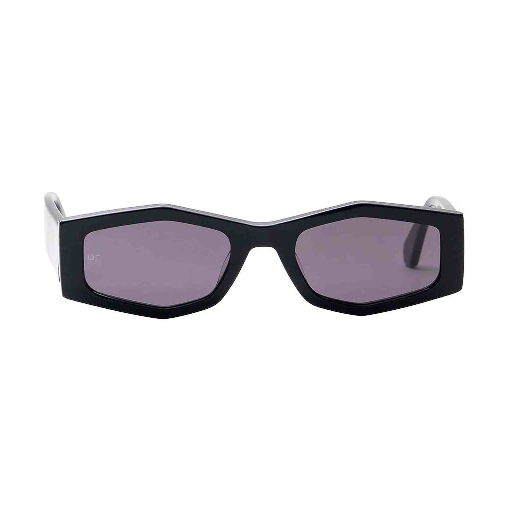 Lylia Black Geometric Sunglasses