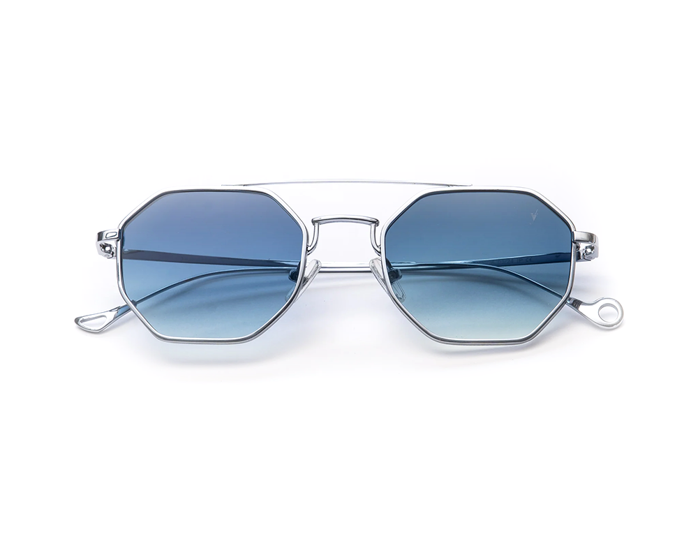 York geometric Aviator Sunglasses