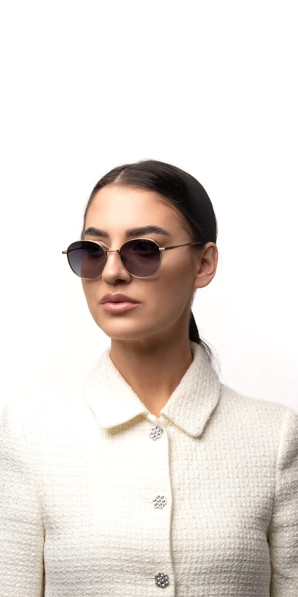 Noa – Bronze Violet Gradient Sunglasses