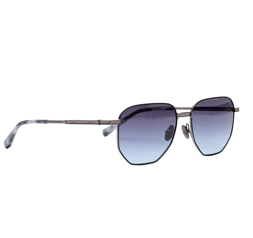 Finn  Hexagonal Metal Sunglasses