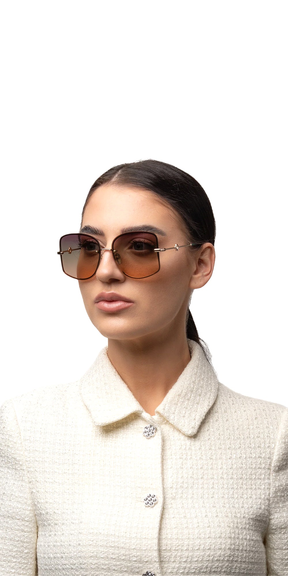 Éclat Gradient Square Sunglasses Women