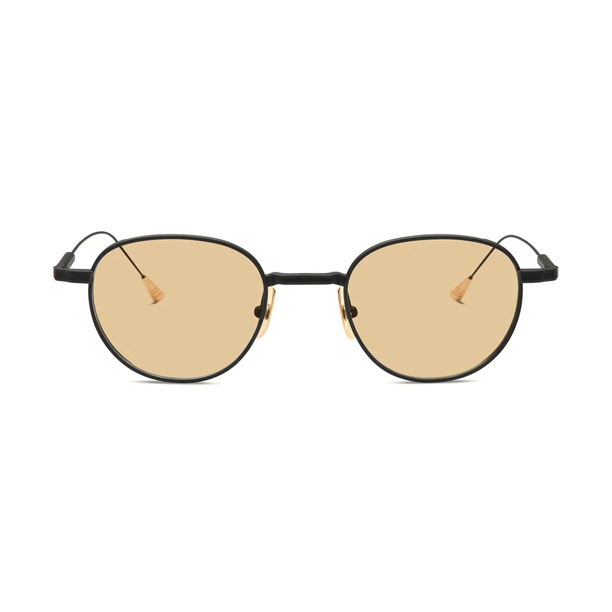 نظارات شمسية دائرية من التيتانيوم "لا وقت للموت"