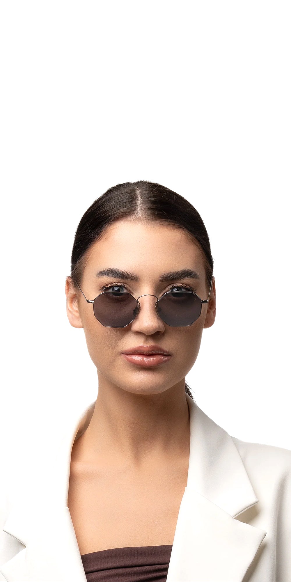 Claire Octagon Sunglasses Unisex