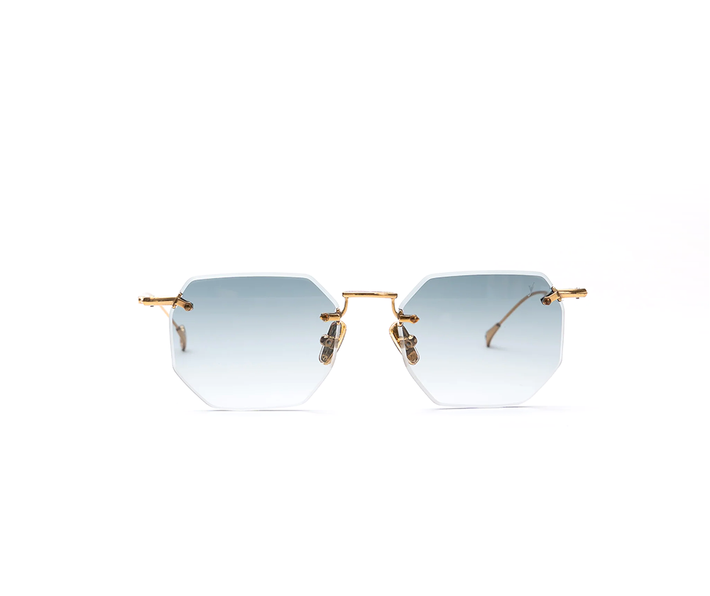 Panthere Rimless Geometric Sunglasses
