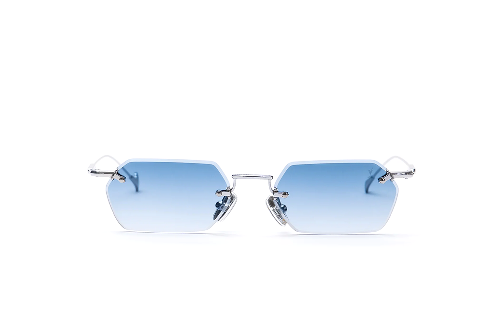Tank Rimless Rectangle Sunglasses