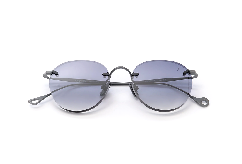 Oxford Rimless Round Sunglasses