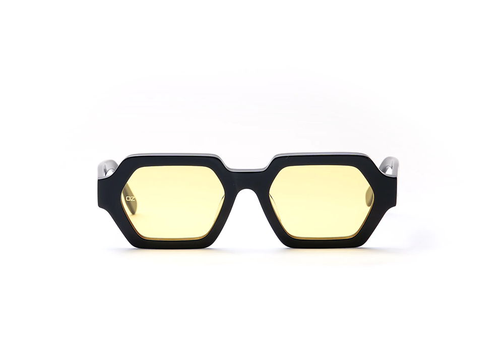 نظارة شمسية سيبل بولد الهندسية بعدسات صفراء