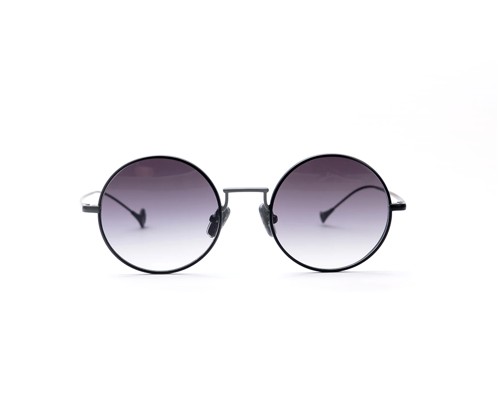 William Round Metal Sunglasses Unisex