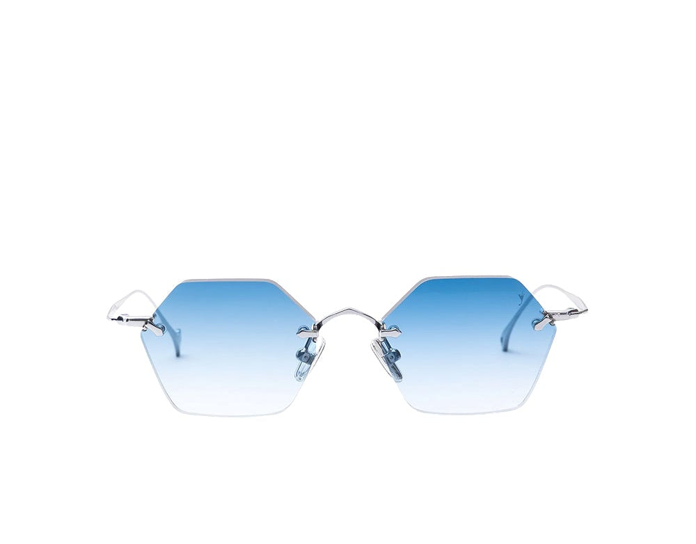 CARNABY Rimless Octagon Sunglasses