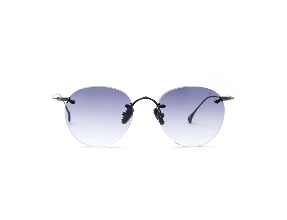 Oxford Rimless Round Sunglasses