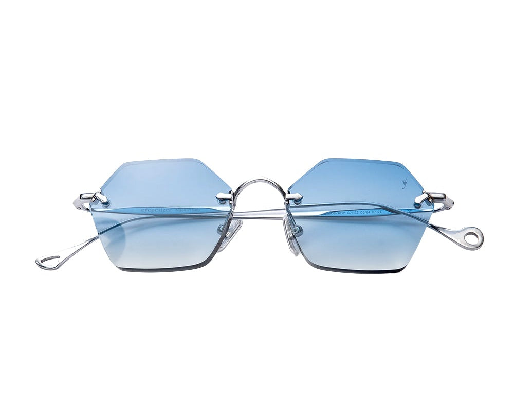 CARNABY Rimless Octagon Sunglasses