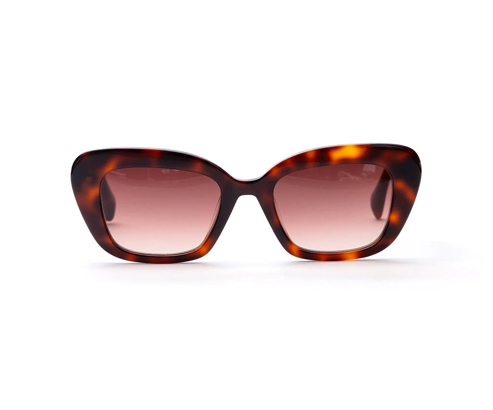 Ambre  Tortoise Cat-Eye Sunglasses