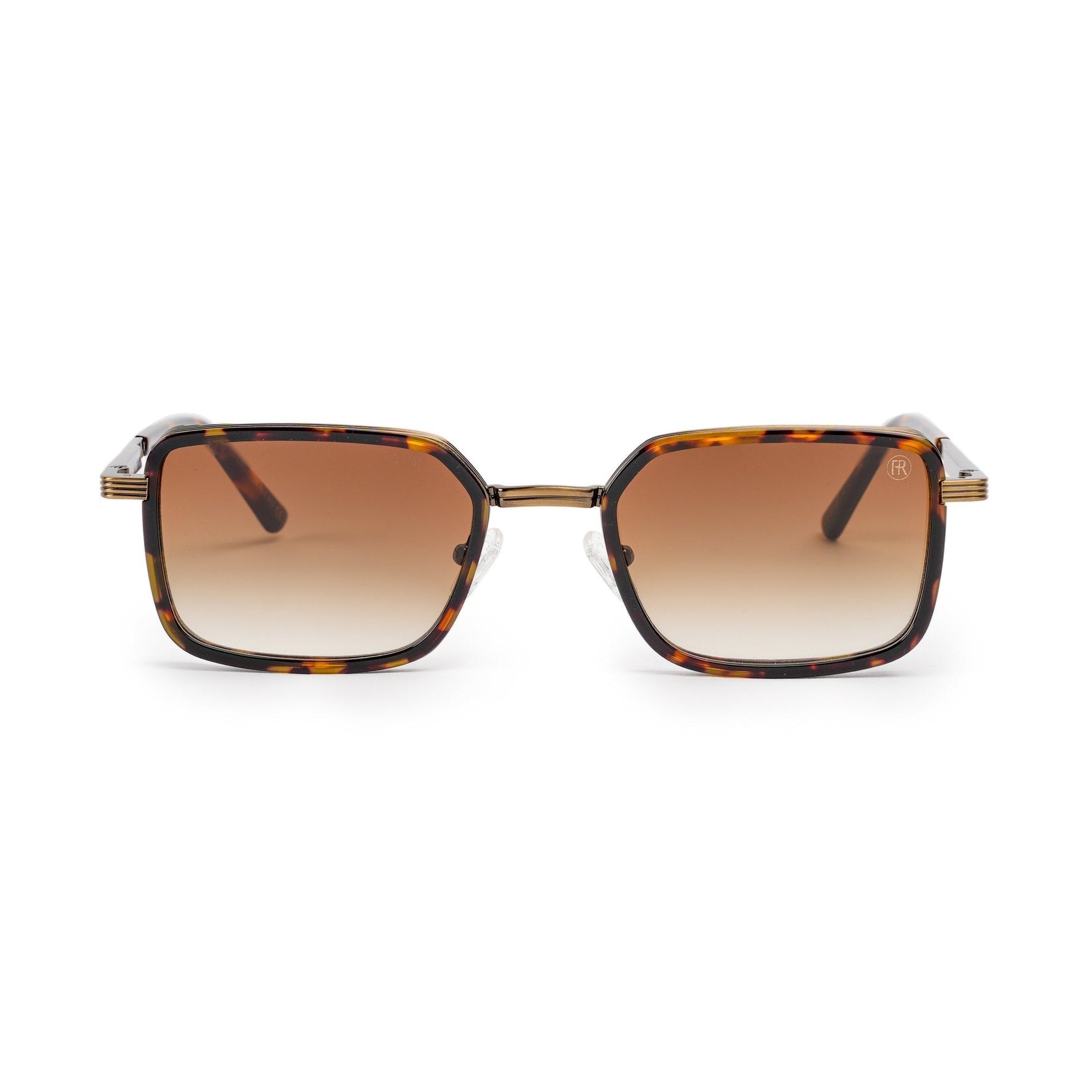 TOBBIE- Square Acetate and Metal Sunglasses