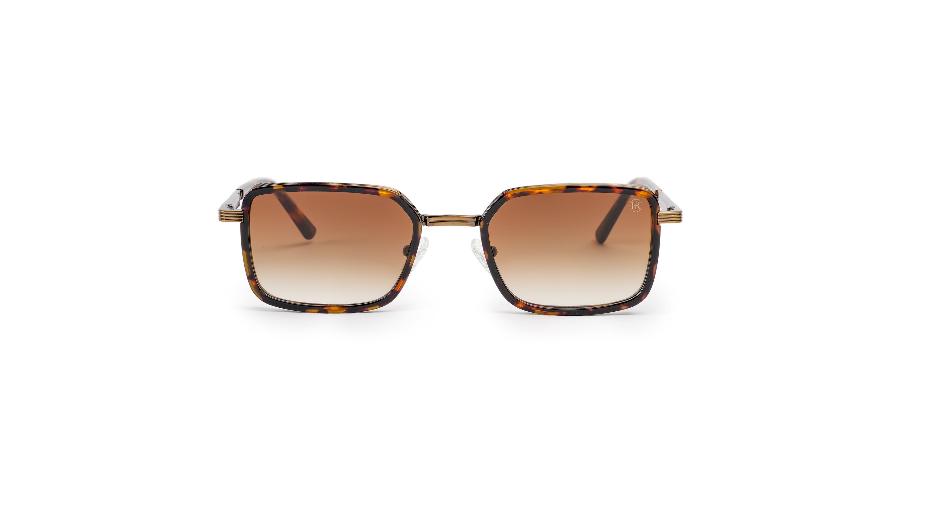 TOBBIE- Square Acetate and Metal Sunglasses