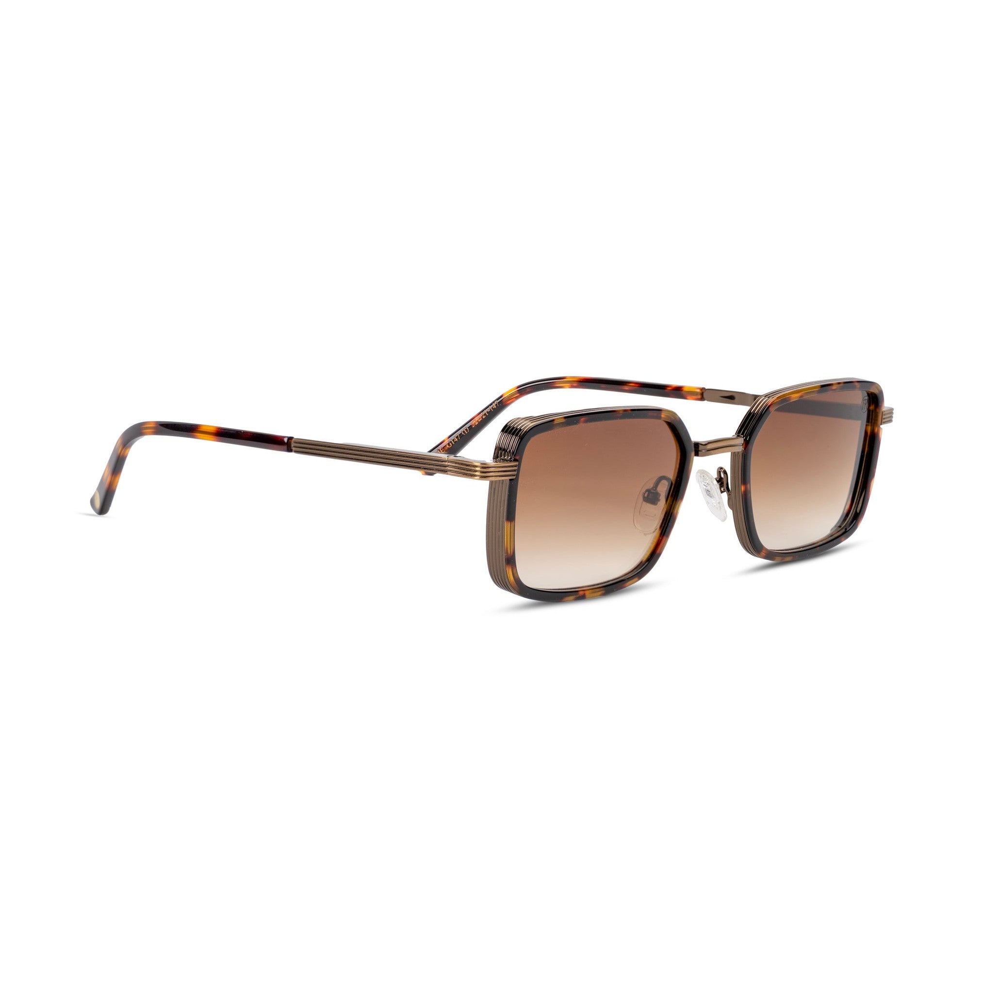 TOBBIE- Square Acetate and Metal Sunglasses