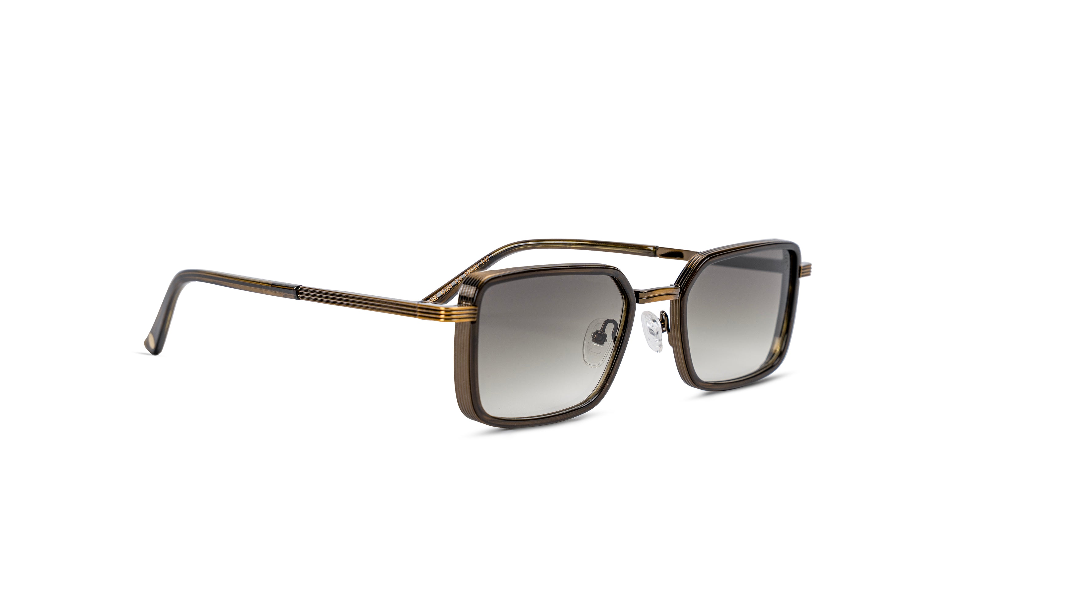 TOBBIE-Square Acetate and Metal Sunglasses